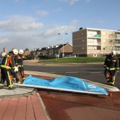 Stormoverlast Bonnikeplein Noordwijk